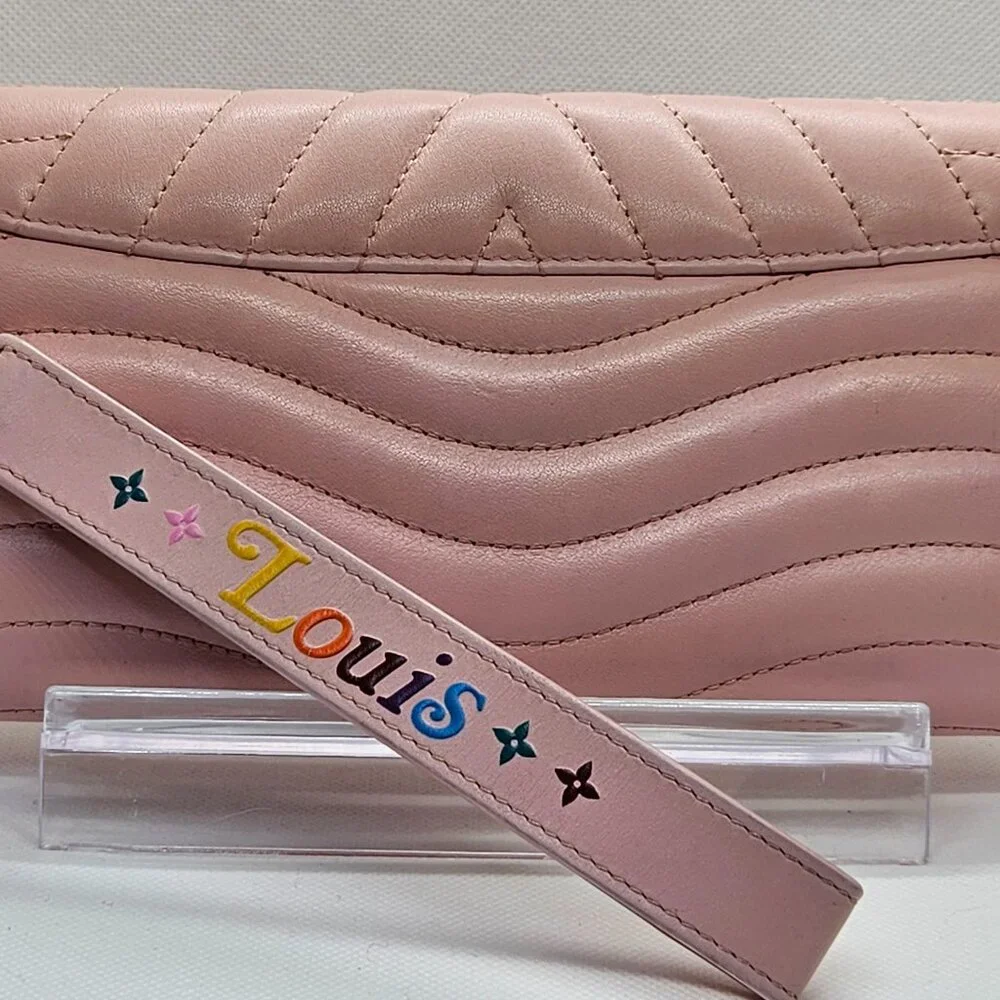 Louis Vuitton New Wave Wallet Wristlet - Pink